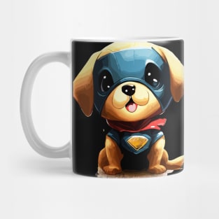 Superhero puppy dog Mug